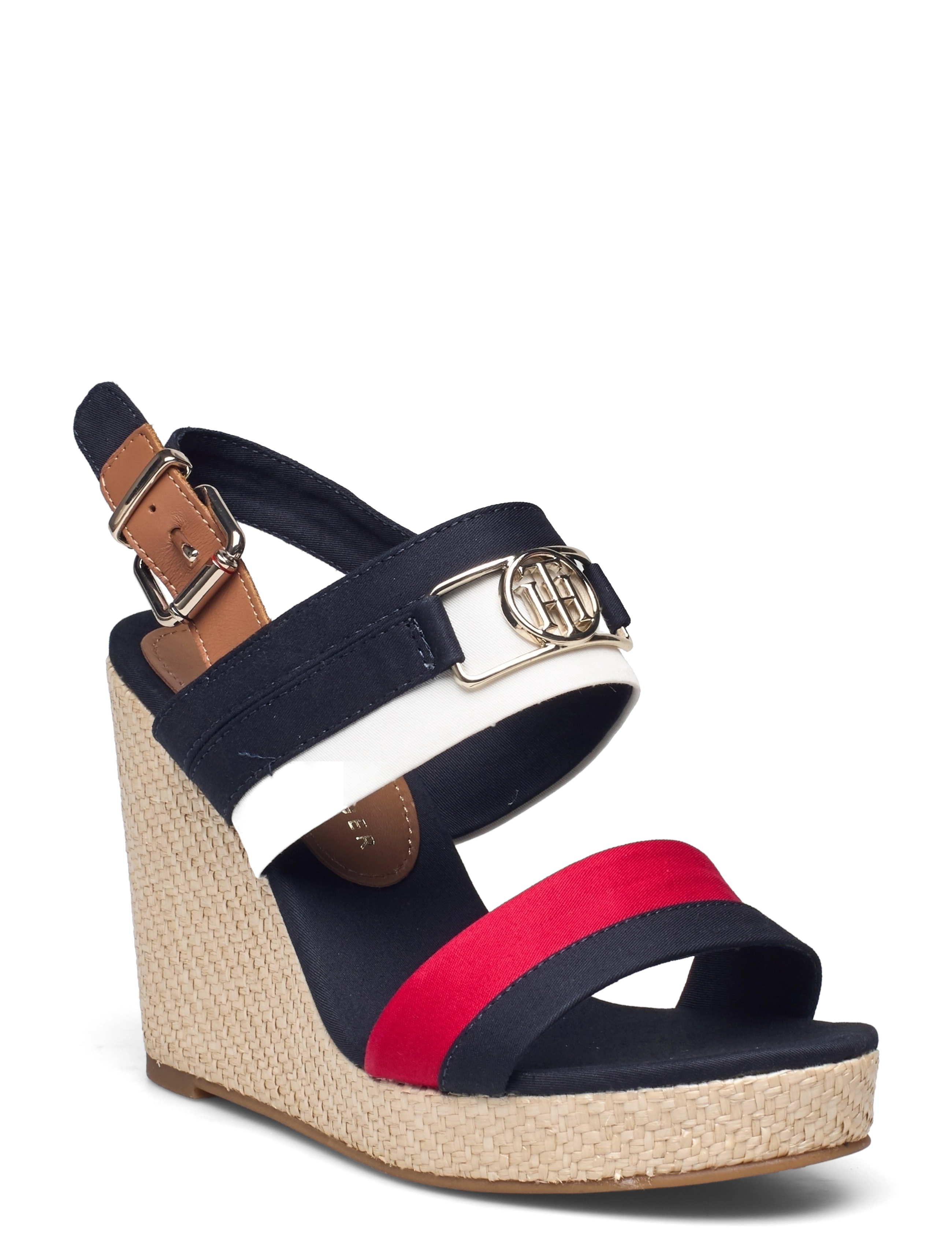 Tommy Hilfiger - ESSENTIAL TOMMY HIGH WEDGE - desert sky - 0