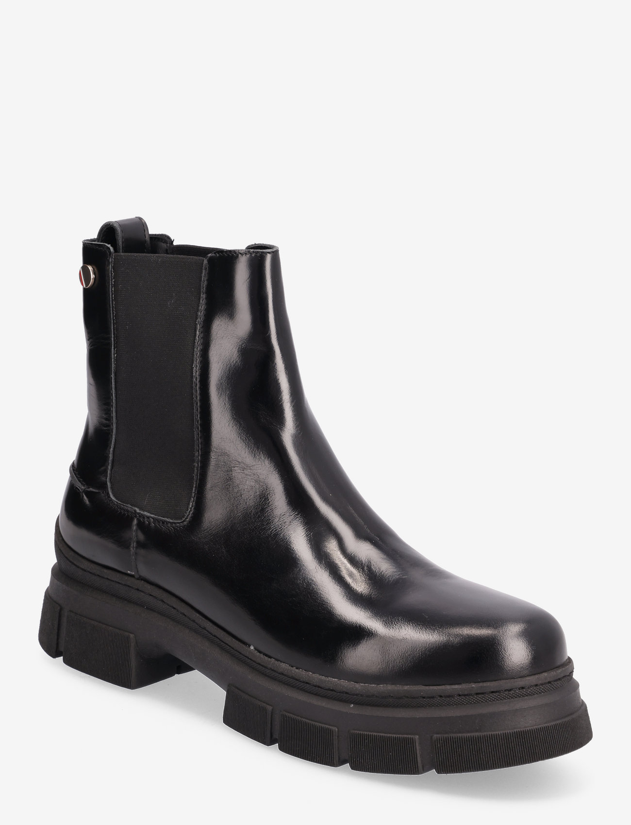 Tommy Hilfiger - PREPPY OUTDOOR LOW BOOT - chelsea boots - black - 0