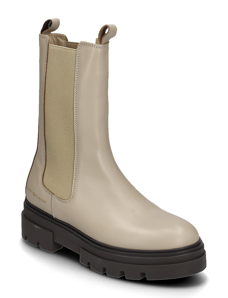 Tommy Hilfiger - MONOCHROMATIC CHELSEA BOOT - chelsea boots - beige - 0
