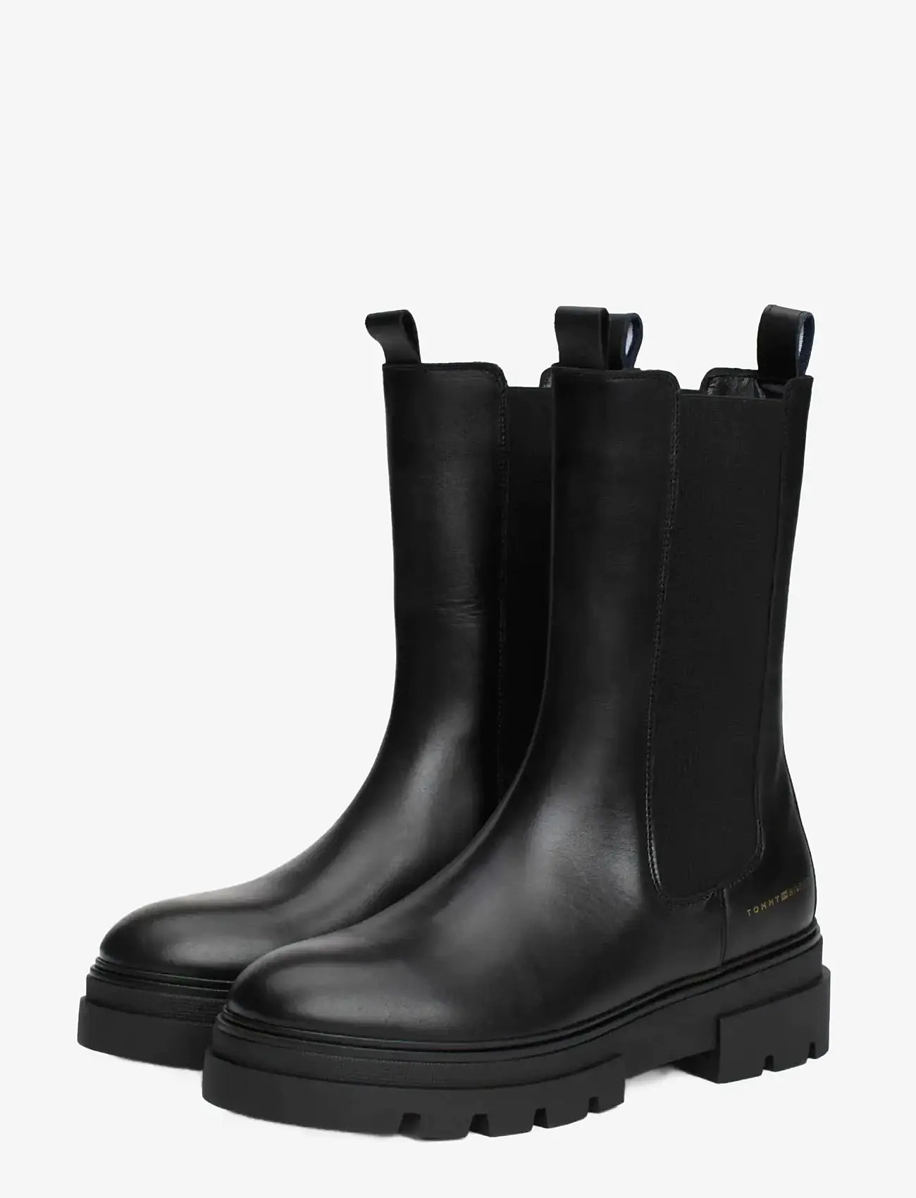 Tommy Hilfiger - MONOCHROMATIC CHELSEA BOOT - vardagsstil - black - 1