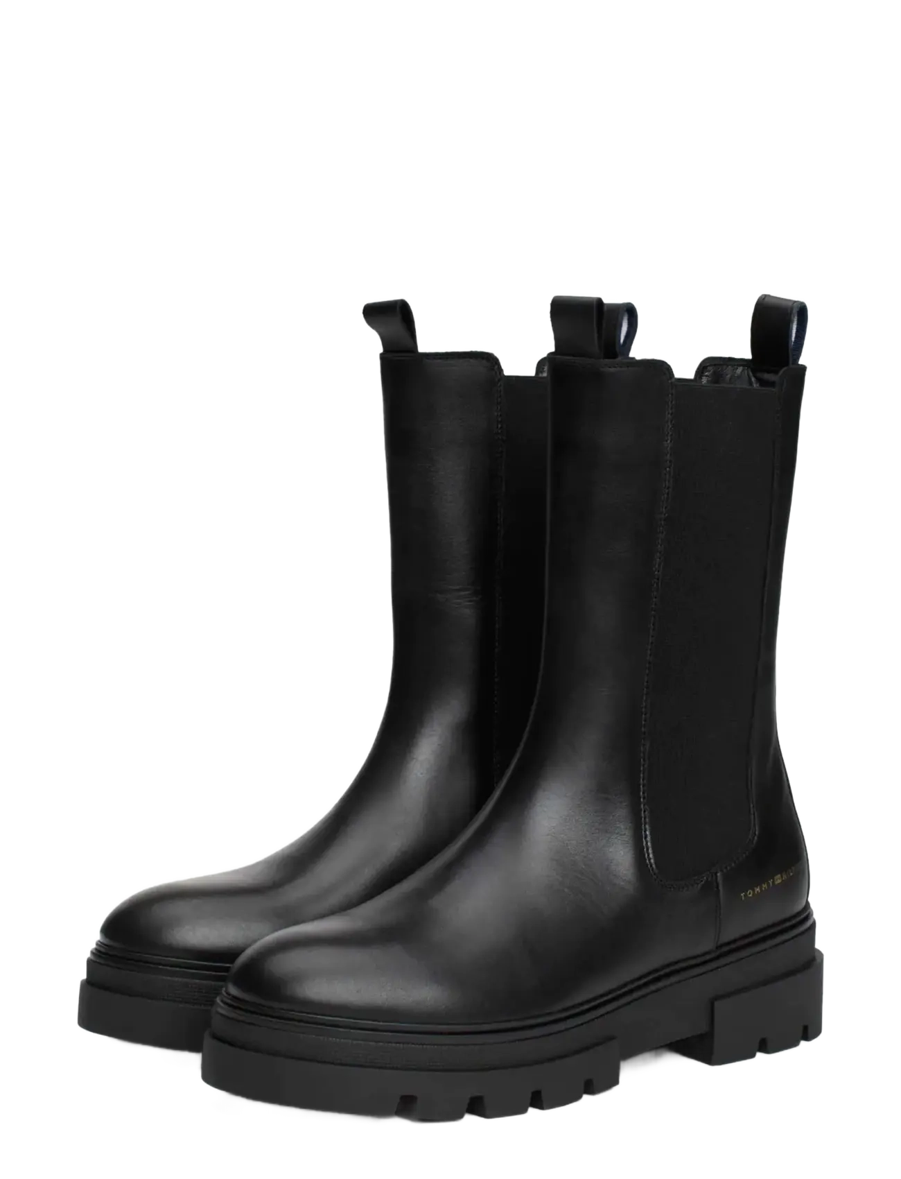 Tommy Hilfiger MONOCHROMATIC CHELSEA BOOT - Sko - BLACK / black