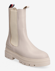 Tommy Hilfiger - MONOCHROMATIC CHELSEA BOOT - chelsea boots - classic beige - 0