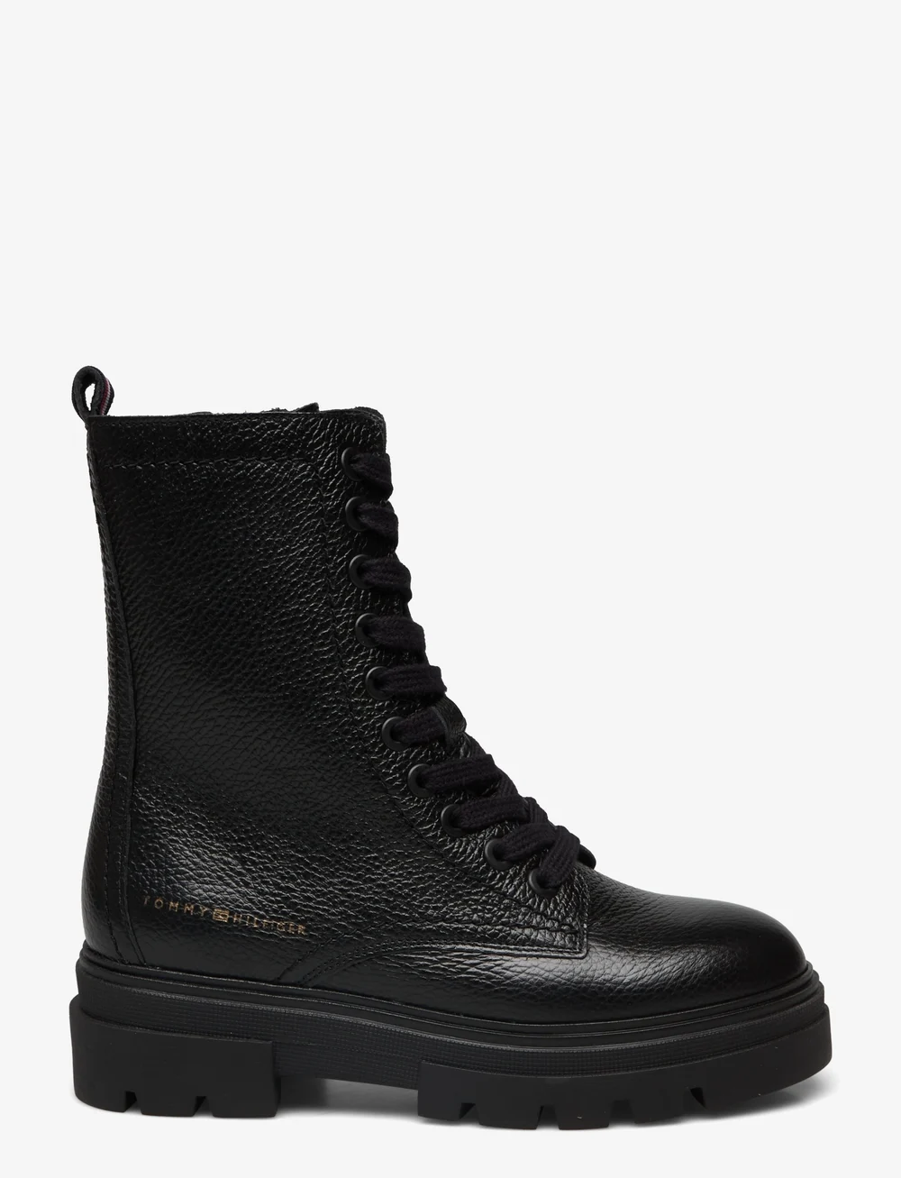 Tommy Hilfiger Monochromatic Lace Up Boot - Ankle boots