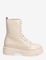 Tommy Hilfiger - MONOCHROMATIC LACE UP BOOT - laced boots - classic beige - 1