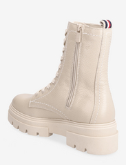 Tommy Hilfiger - MONOCHROMATIC LACE UP BOOT - paeltega saapad - classic beige - 2