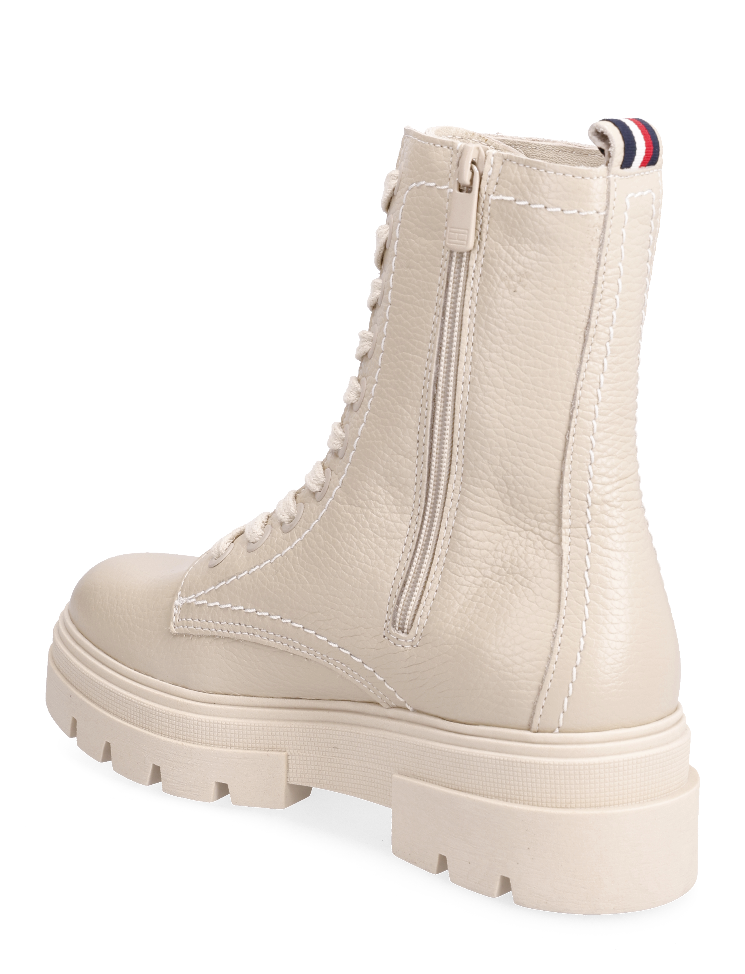 Tommy Hilfiger - MONOCHROMATIC LACE UP BOOT - classic beige - 2