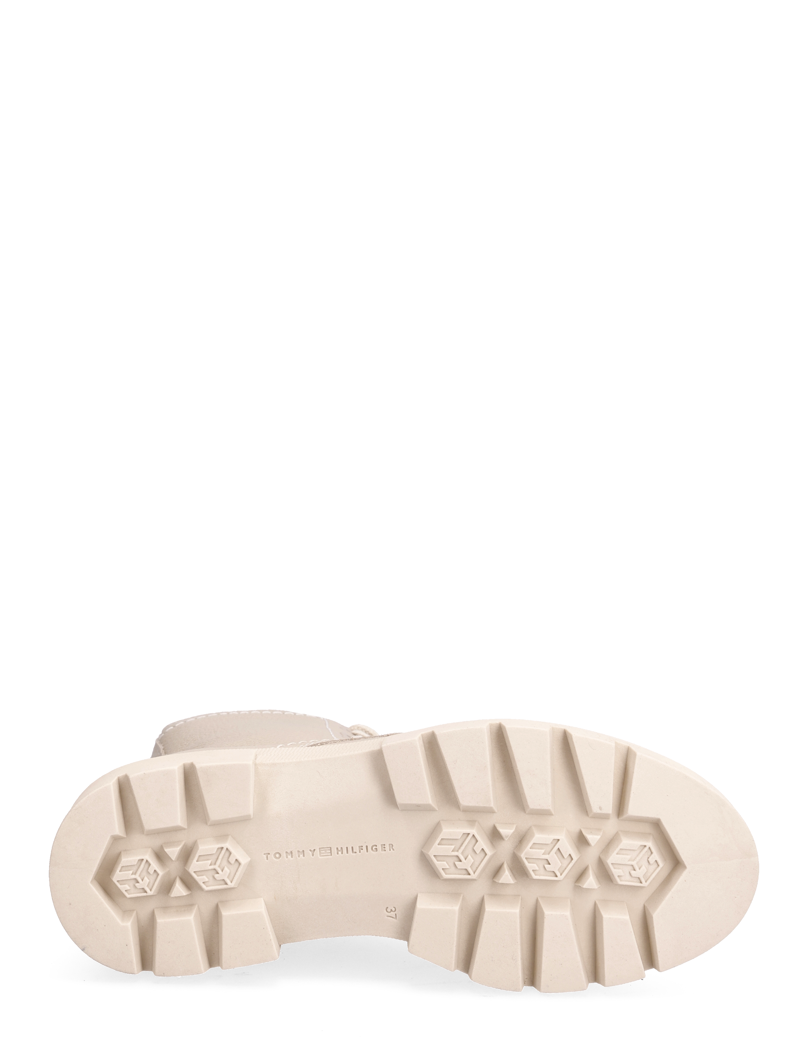 Tommy Hilfiger - MONOCHROMATIC LACE UP BOOT - classic beige - 4