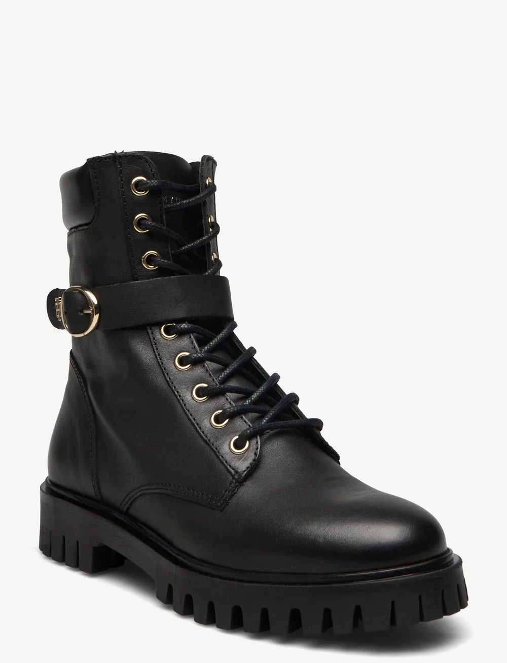 Buckle boots tommy hilfiger best sale