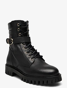 BUCKLE LACE UP BOOT, Tommy Hilfiger