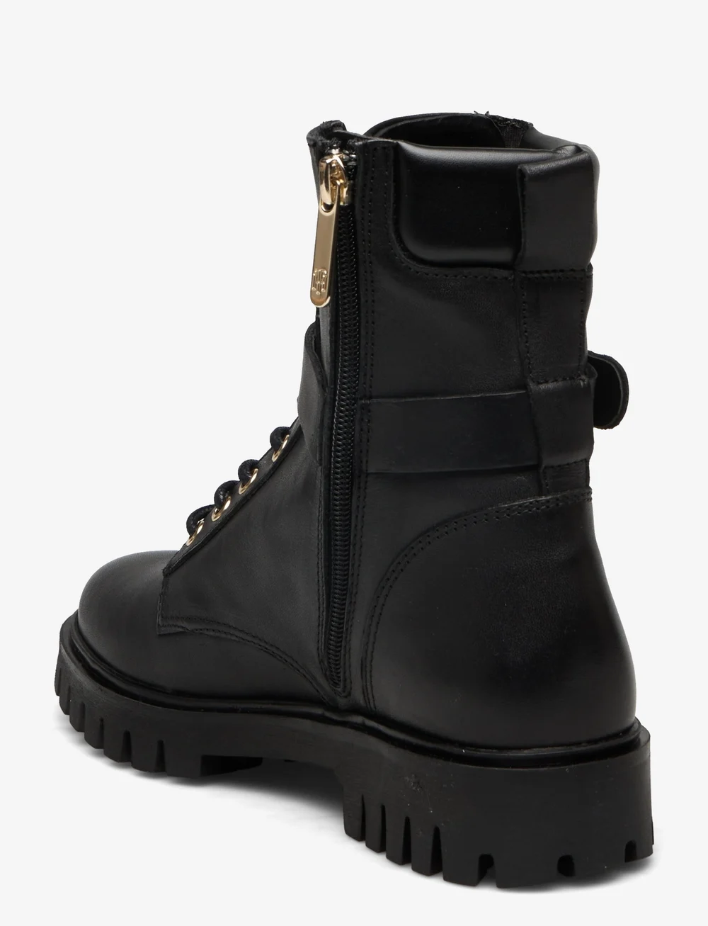 Tommy Hilfiger Buckle Lace Up Boot - Ankle boots 
