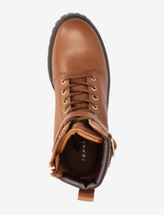 Tommy Hilfiger - BUCKLE LACE UP BOOT - suvarstomi aulinukai - natural cognac - 3