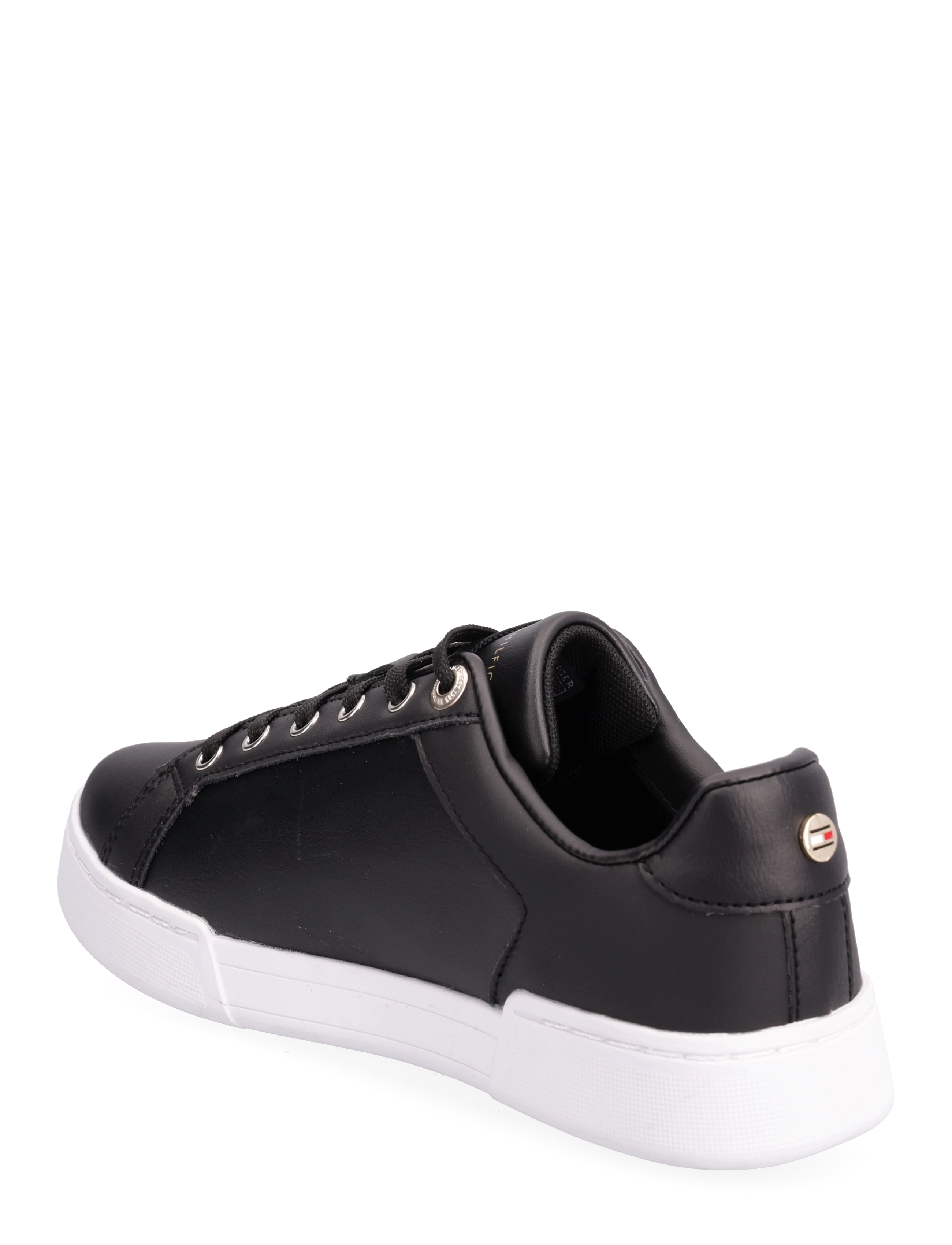 Tommy Hilfiger - EMBOSSED MONOGRAM SNEAKER - black / gold - 2