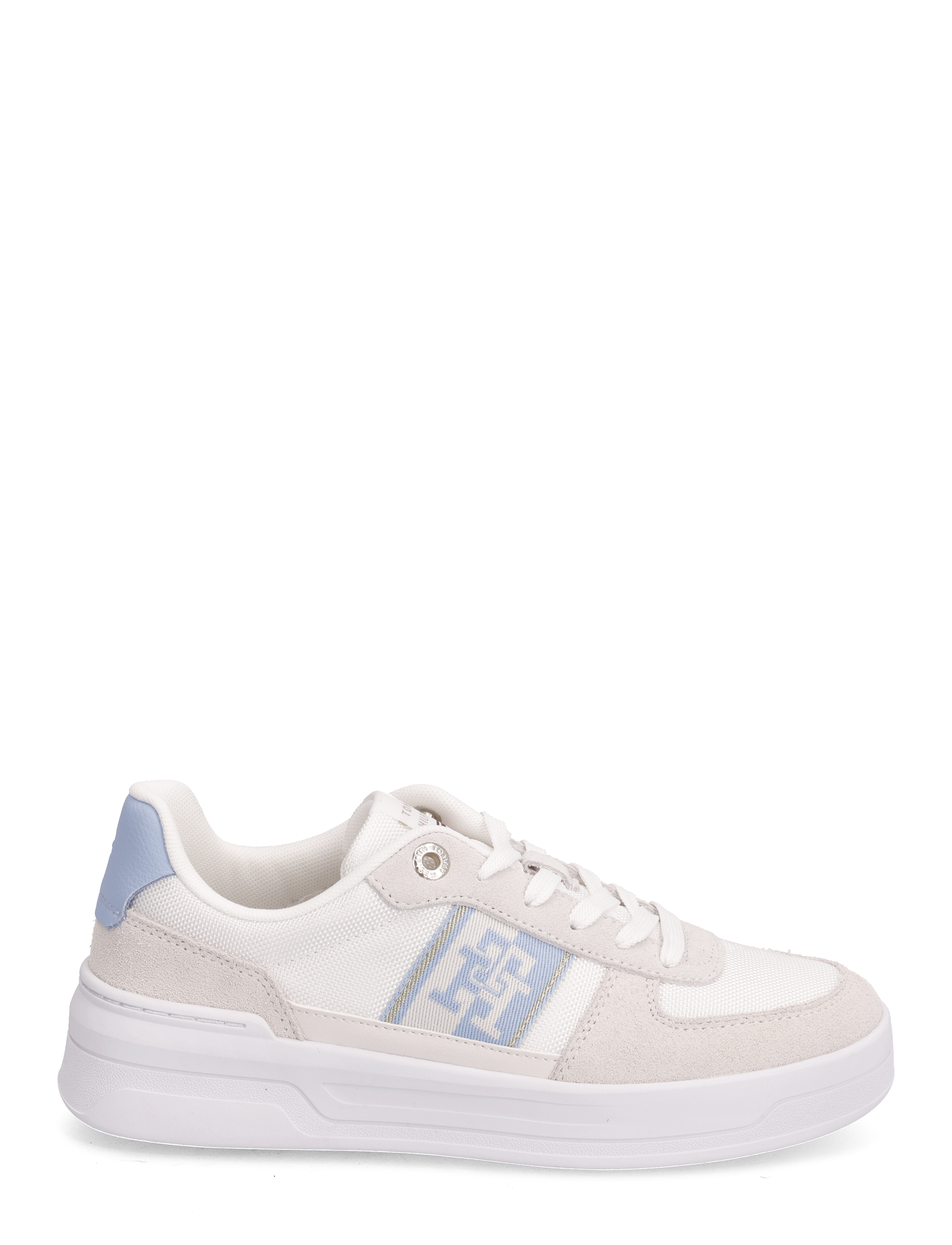 Tommy Hilfiger - BASKET SNEAKER WITH WEBBING - vessel blue - 1