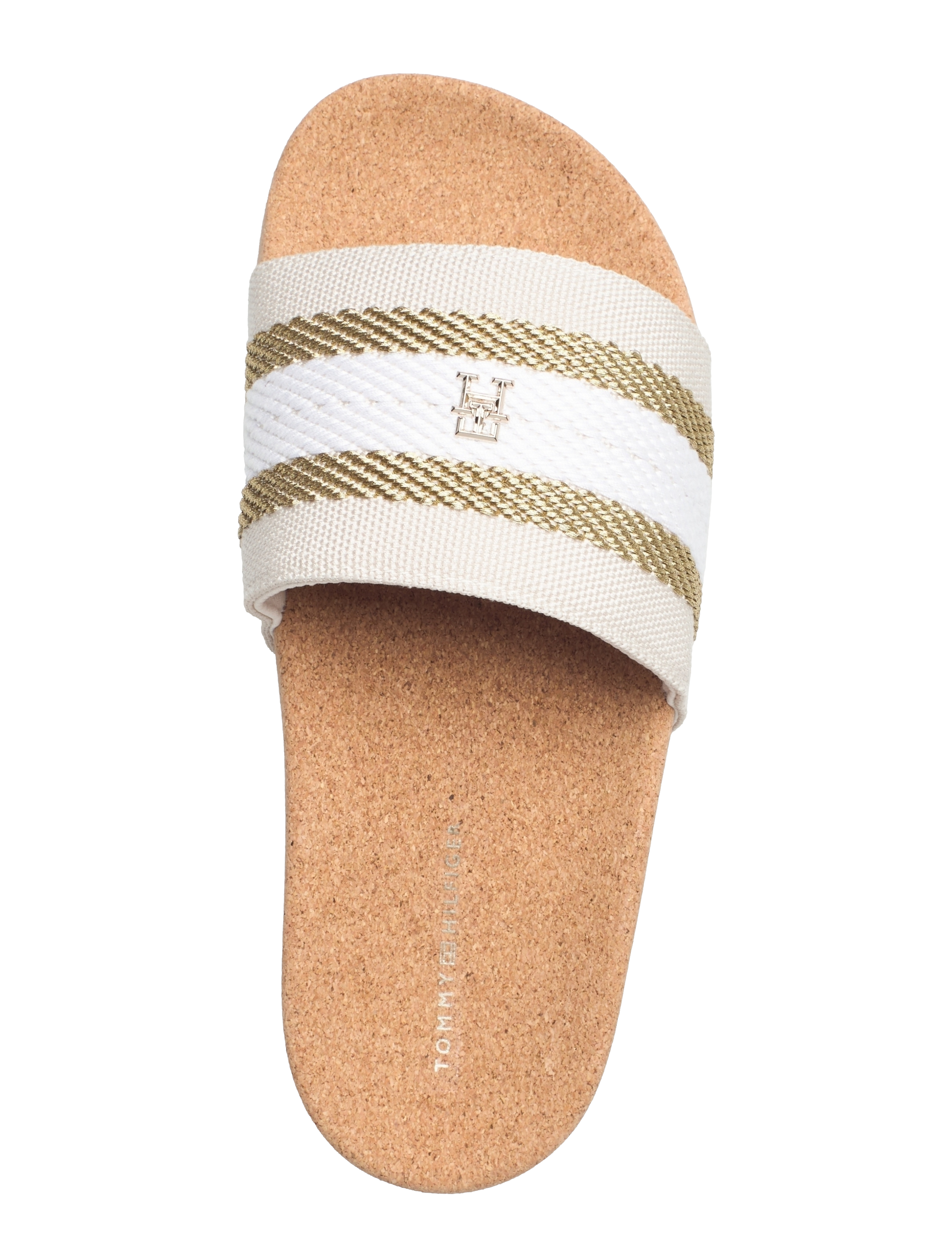 Tommy Hilfiger - TOMMY FRESH WEBBING SLIDE - feather white - 3