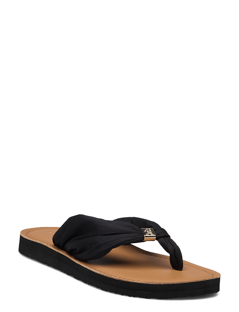 Tommy Hilfiger - TH ELEVATED BEACH SANDAL - flip flops - black - 0
