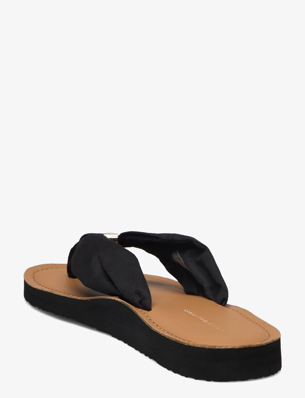 Tommy hilfiger women's sales black flip flops