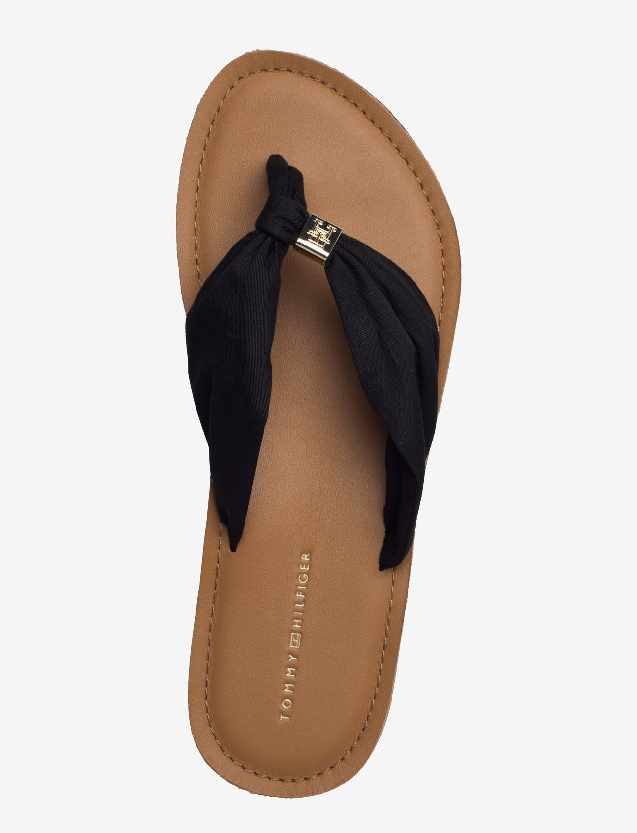 Tommy Hilfiger - TH ELEVATED BEACH SANDAL - flip flops - black - 3