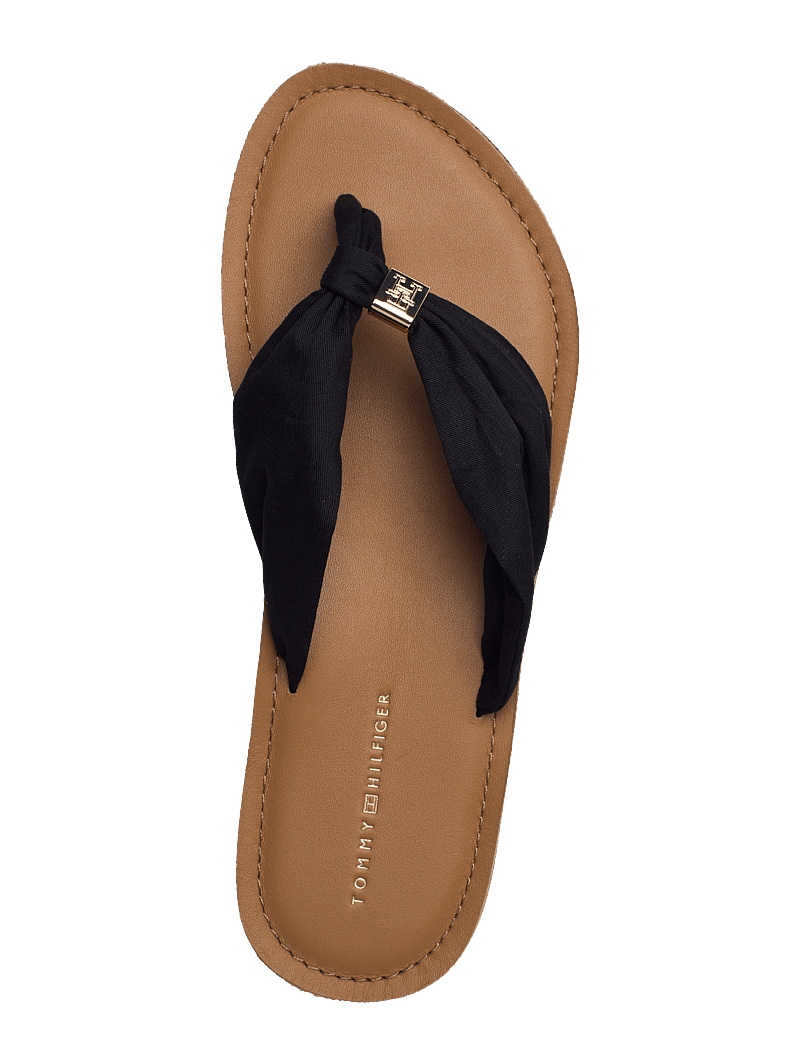 Tommy Hilfiger - TH ELEVATED BEACH SANDAL - flip flops - black - 3