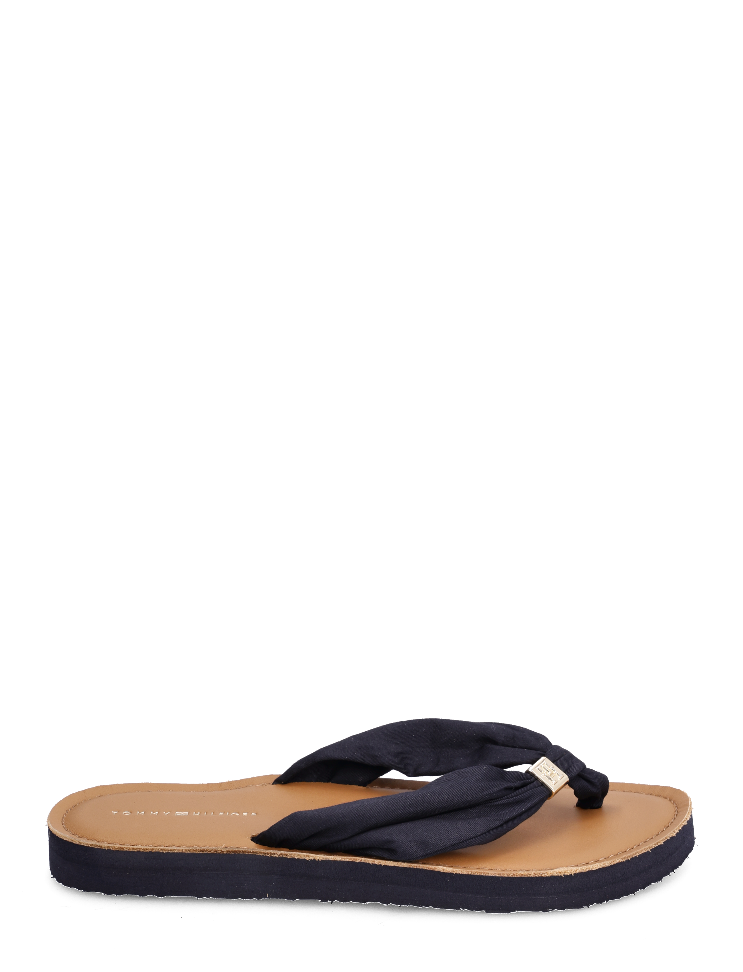 Tommy Hilfiger - TH ELEVATED BEACH SANDAL - plätud - space blue - 1