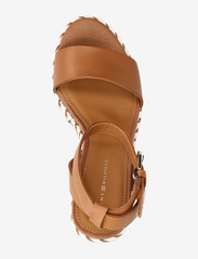 Tommy Hilfiger - NEW WEDGE - party wear at outlet prices - summer cognac - 3