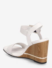 Tommy Hilfiger - HARDWARE WEDGE SANDAL - party wear at outlet prices - ecru - 2