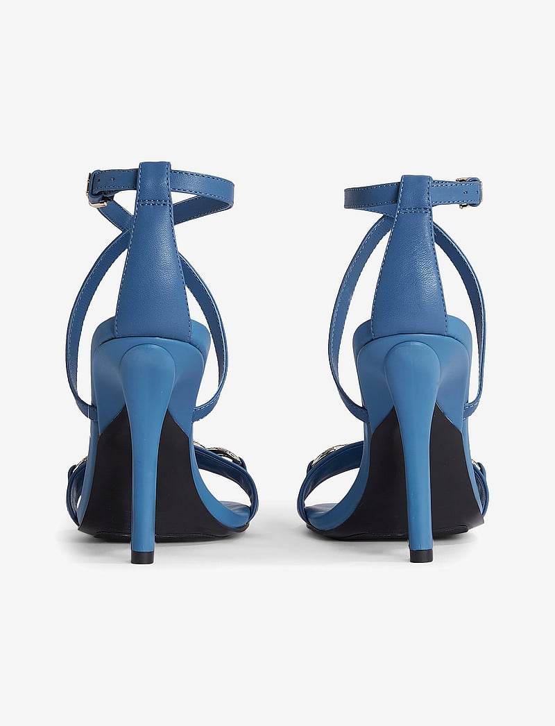 Blue best sale strappy sandals