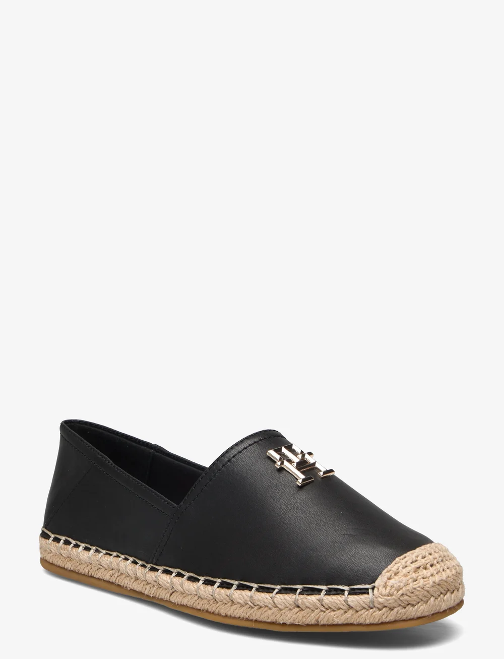 Tommy Hilfiger Essential Leather Espadrille Flat espadrilles Boozt