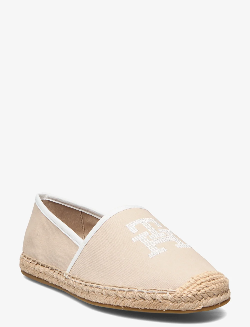 Embroidered 2025 espadrille flats