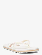 TOMMY ESSENTIAL BEACH SANDAL - FEATHER WHITE