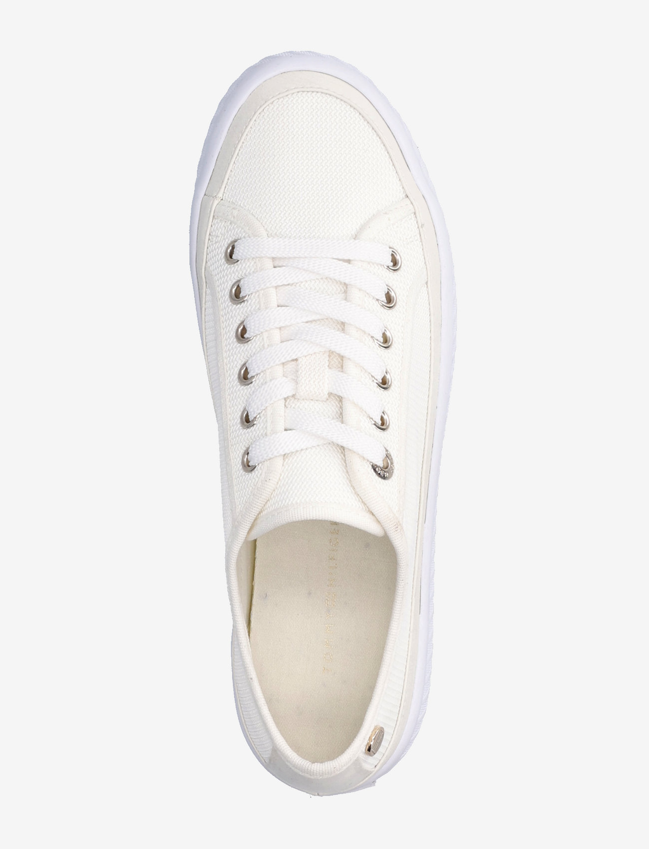 Tommy Hilfiger - PLATFORM VULCANIZED SNEAKER - ecru - 3