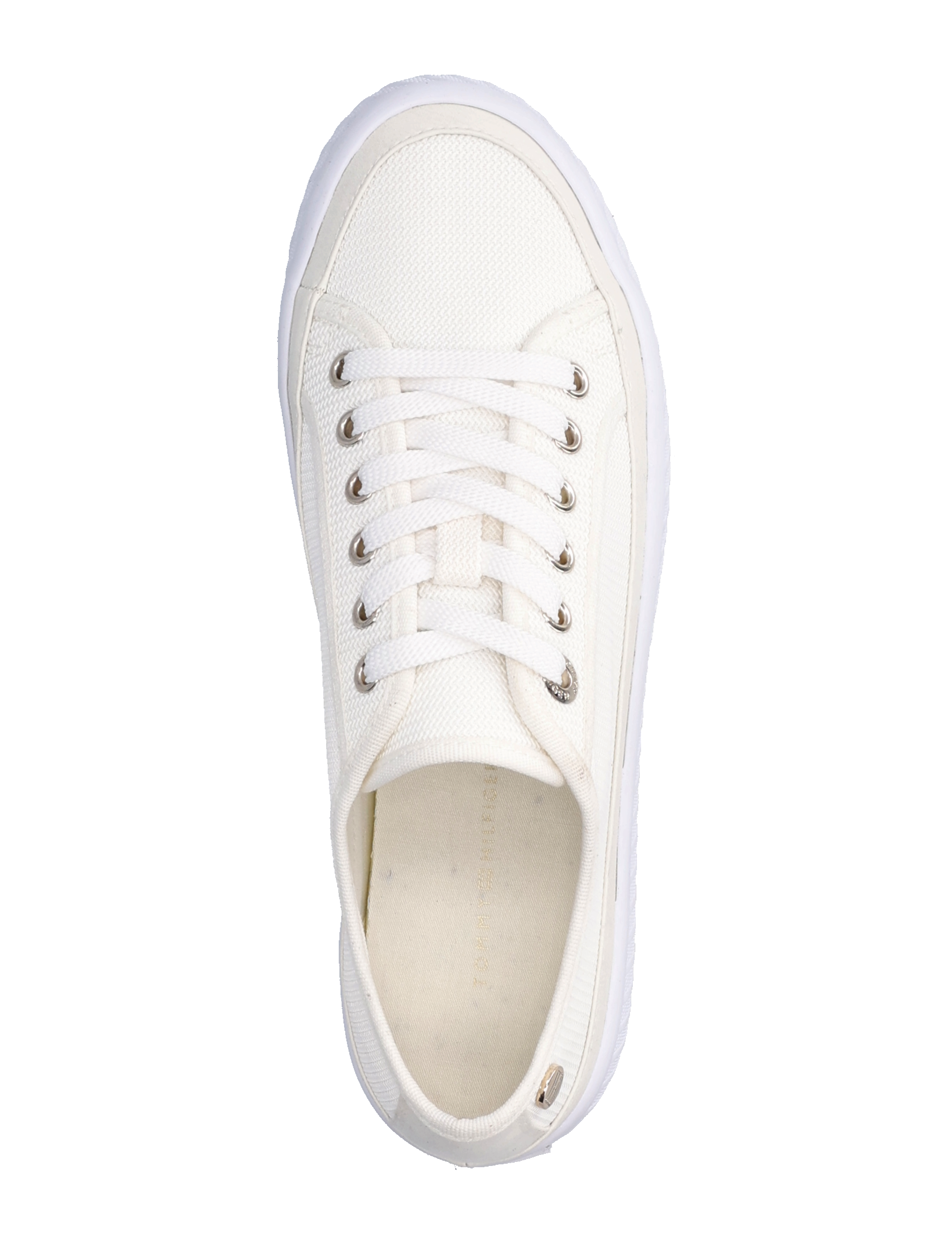 Tommy Hilfiger - PLATFORM VULCANIZED SNEAKER - ecru - 3