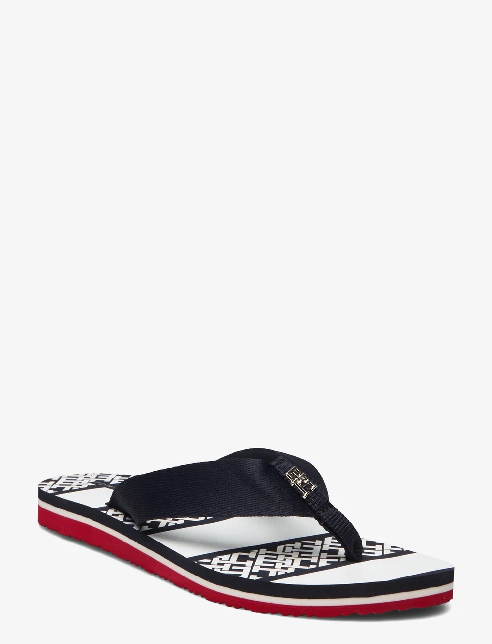 Tommy hilfiger 2025 navy flip flops