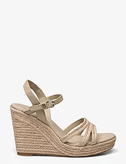 Tommy Hilfiger - ESSENTIAL BASIC WEDGE SANDAL - party wear at outlet prices - sandalwood - 1