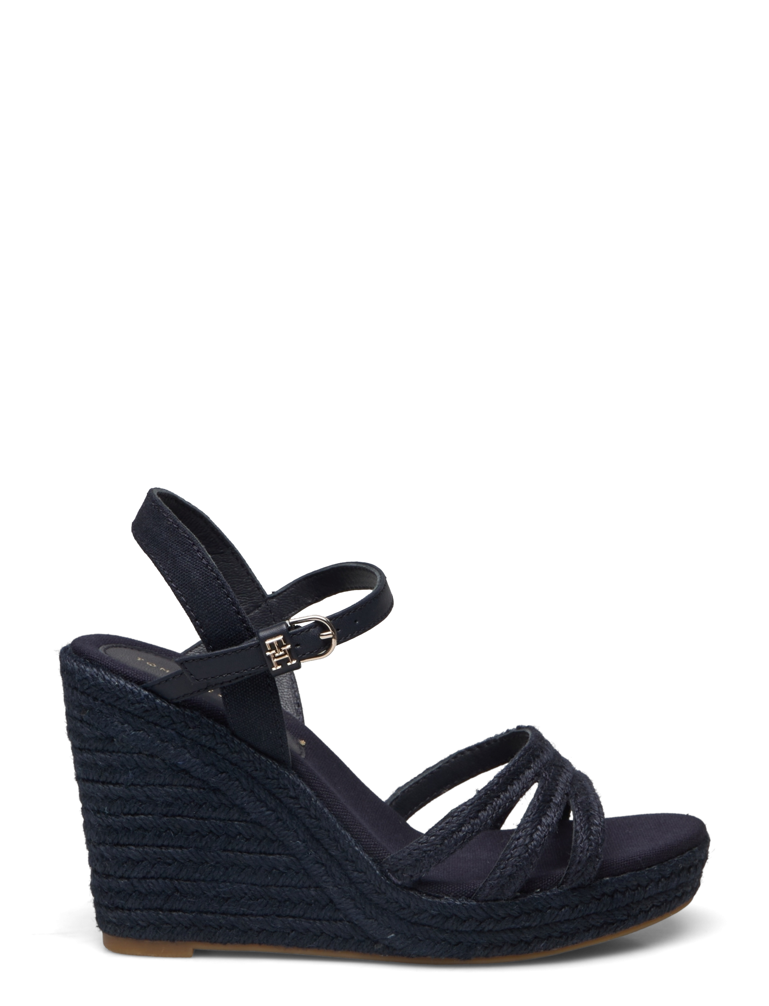 Tommy Hilfiger - ESSENTIAL BASIC WEDGE SANDAL - space blue - 1