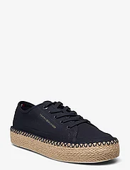 Tommy Hilfiger - ROPE VULC SNEAKER CORPORATE - lave sneakers - space blue - 0