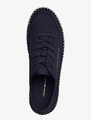Tommy Hilfiger - ROPE VULC SNEAKER CORPORATE - lave sneakers - space blue - 3
