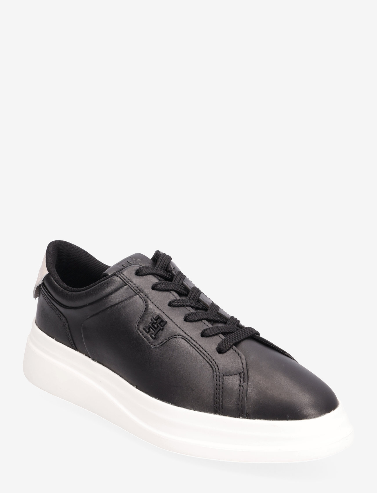 Tommy Hilfiger - POINTY COURT SNEAKER - moterims - black - 0