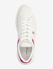 Tommy Hilfiger - POINTY COURT SNEAKER - naised - ecru/fierce red - 3