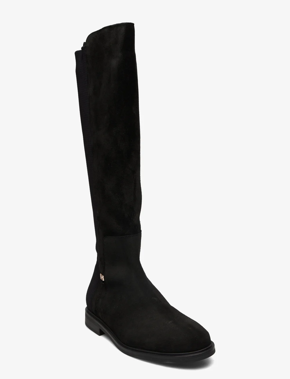 Tommy hilfiger hot sale black suede boots