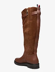 Tommy Hilfiger - CASUAL ESSENTIAL BELT LONGBOOT - kniehohe stiefel - natural cognac - 2