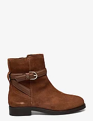 Tommy Hilfiger - ELEVATED ESSENT BOOT THERMO SDE - tasapohjaiset nilkkurit - natural cognac - 1