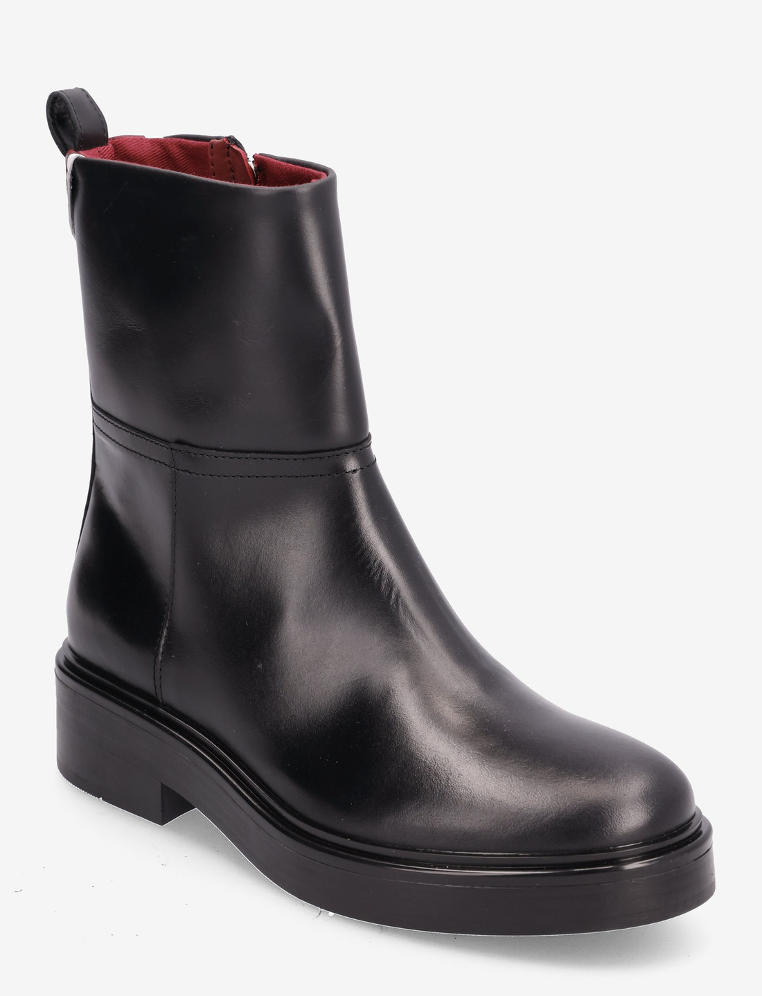 Tommy Hilfiger Cool Elevated Ankle Bootie Flat ankle boots Boozt
