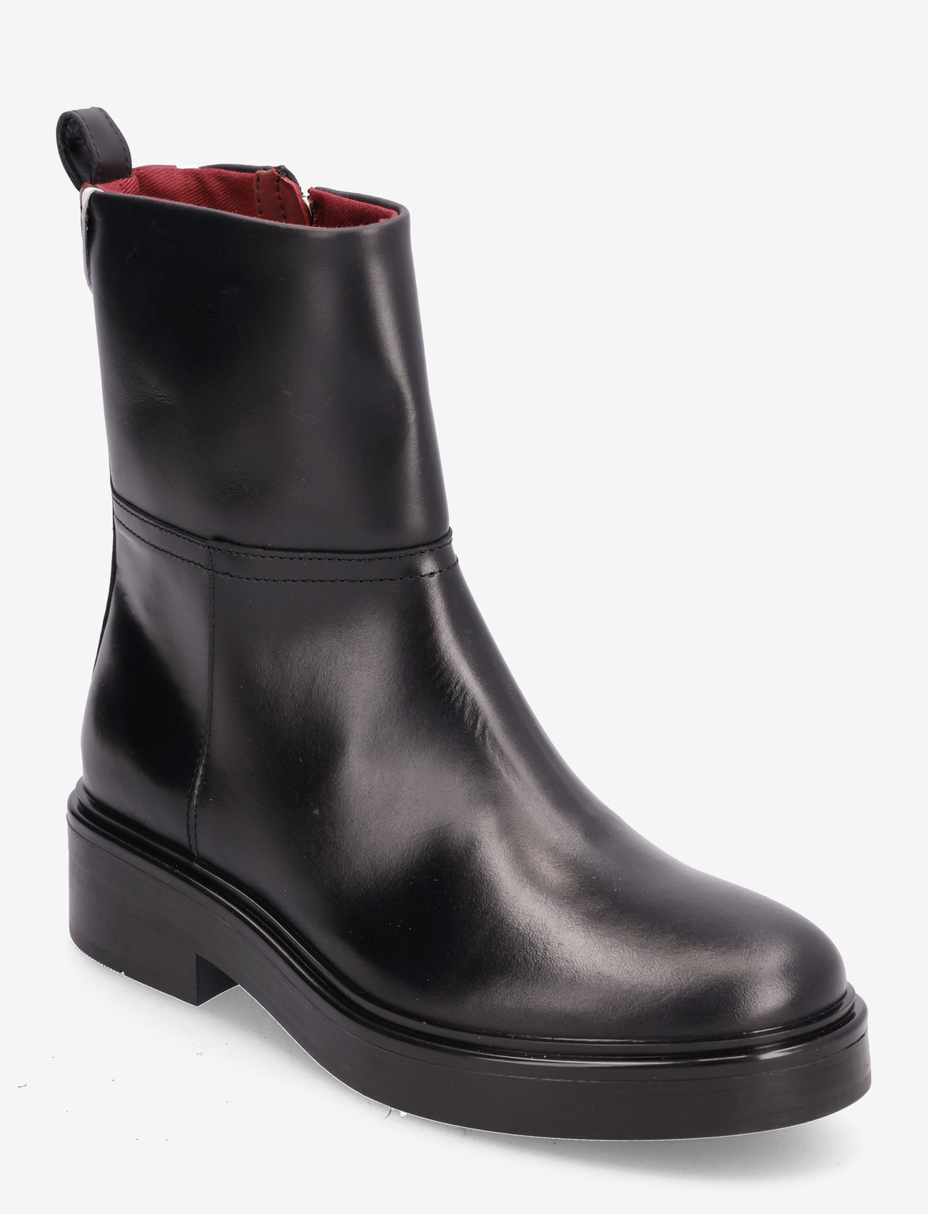 Tommy Hilfiger - COOL ELEVATED ANKLE BOOTIE - flache stiefeletten - black - 0