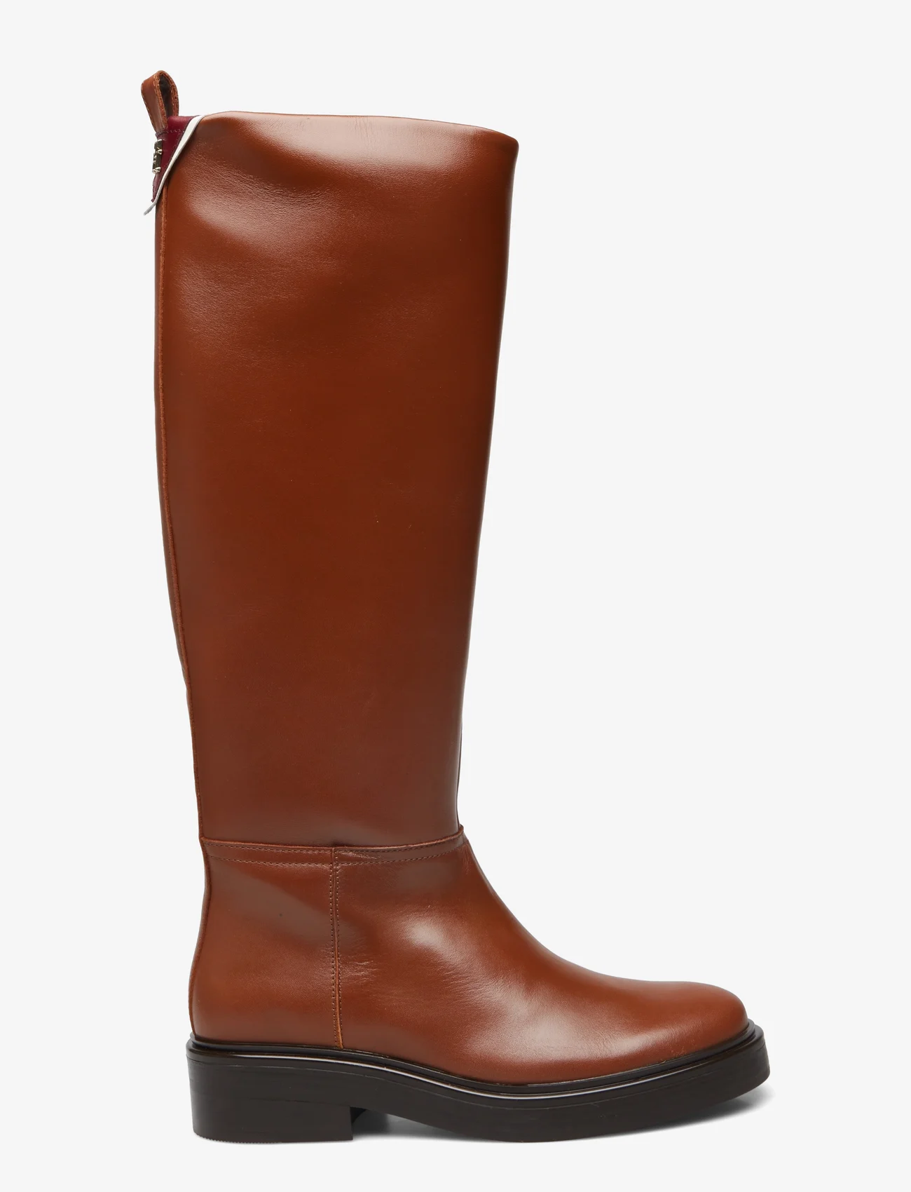Tommy Hilfiger - COOL ELEVATED LONGBOOT - ilgaauliai - natural cognac - 1