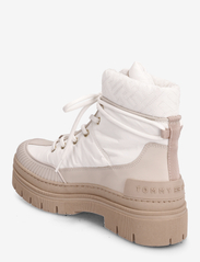 Tommy Hilfiger - TH MONOGRAM OUTDOOR BOOT - geschnürte stiefel - ancient white - 2