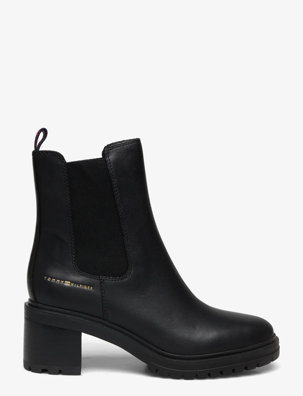 ESSENTIAL MIDHEEL LEATHER BOOTIE