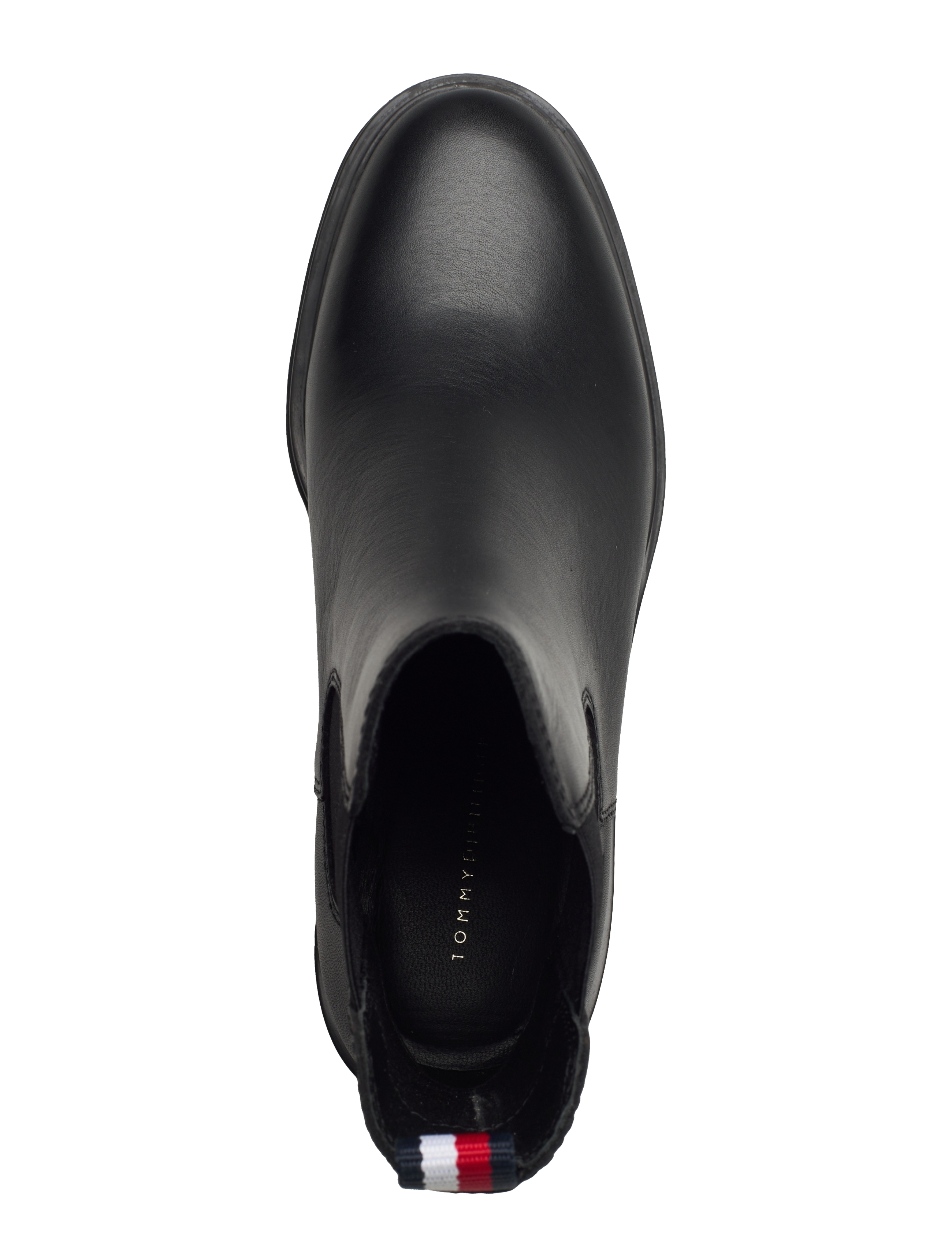 Tommy Hilfiger Essential Midheel Leather Bootie - Stiefeletten mit 