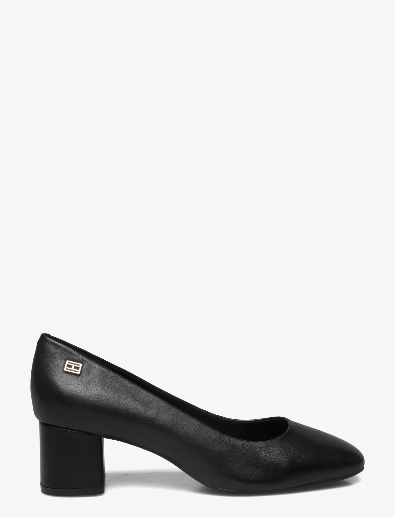 Tommy Hilfiger - ESSENTIAL MIDHEEL BLOCKY PUMP - party wear at outlet prices - black - 1
