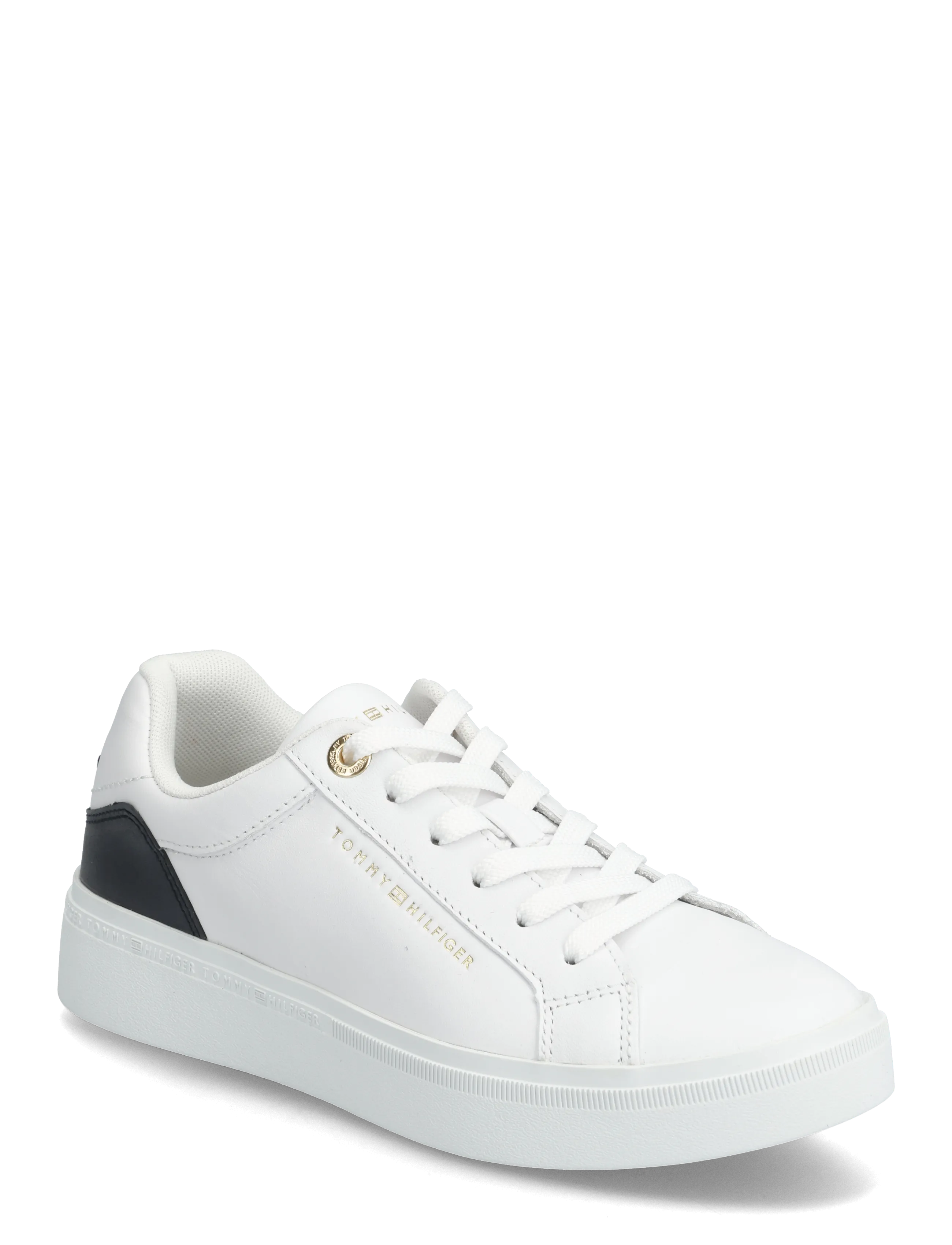 Tommy Hilfiger ELEVATED ESSENTIAL COURT SNEAKER - Tommy Hilfiger - WHITE / white