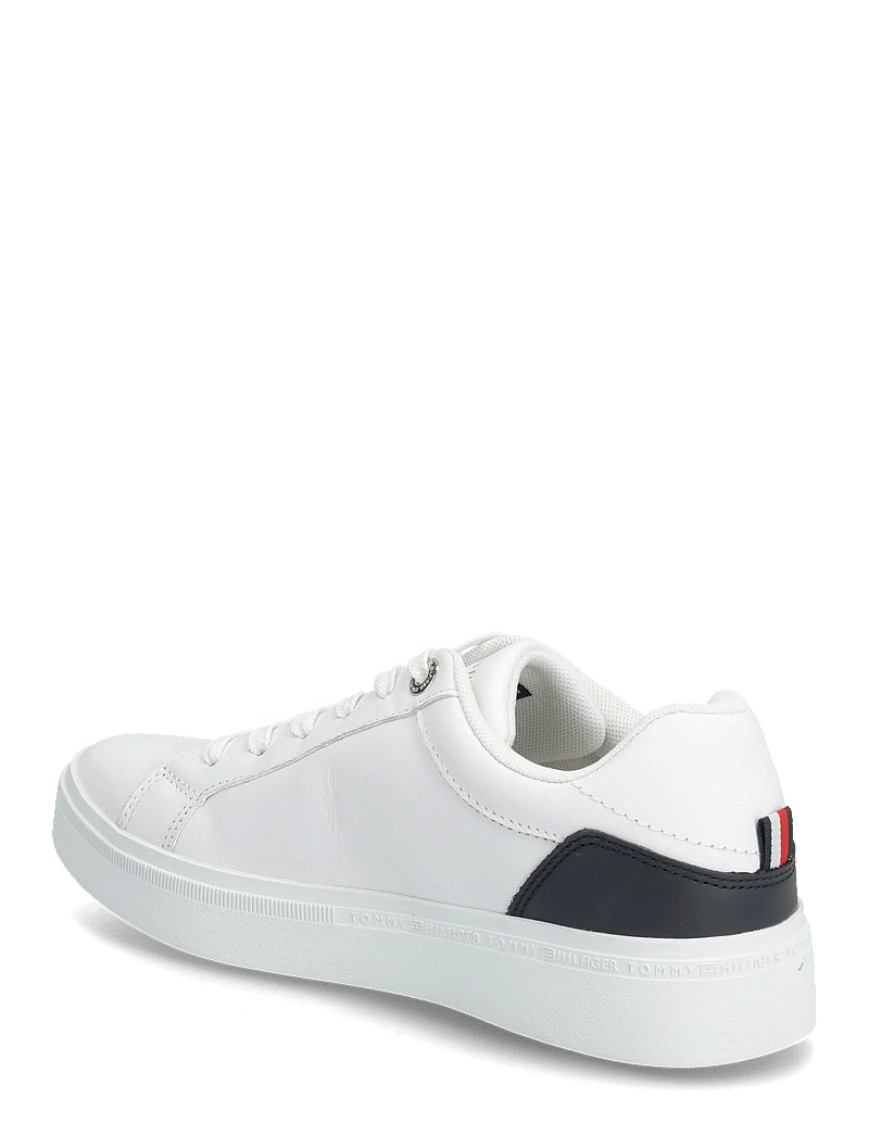 Tommy Hilfiger - ELEVATED ESSENTIAL COURT SNEAKER - konfirmationstøj - white - 2